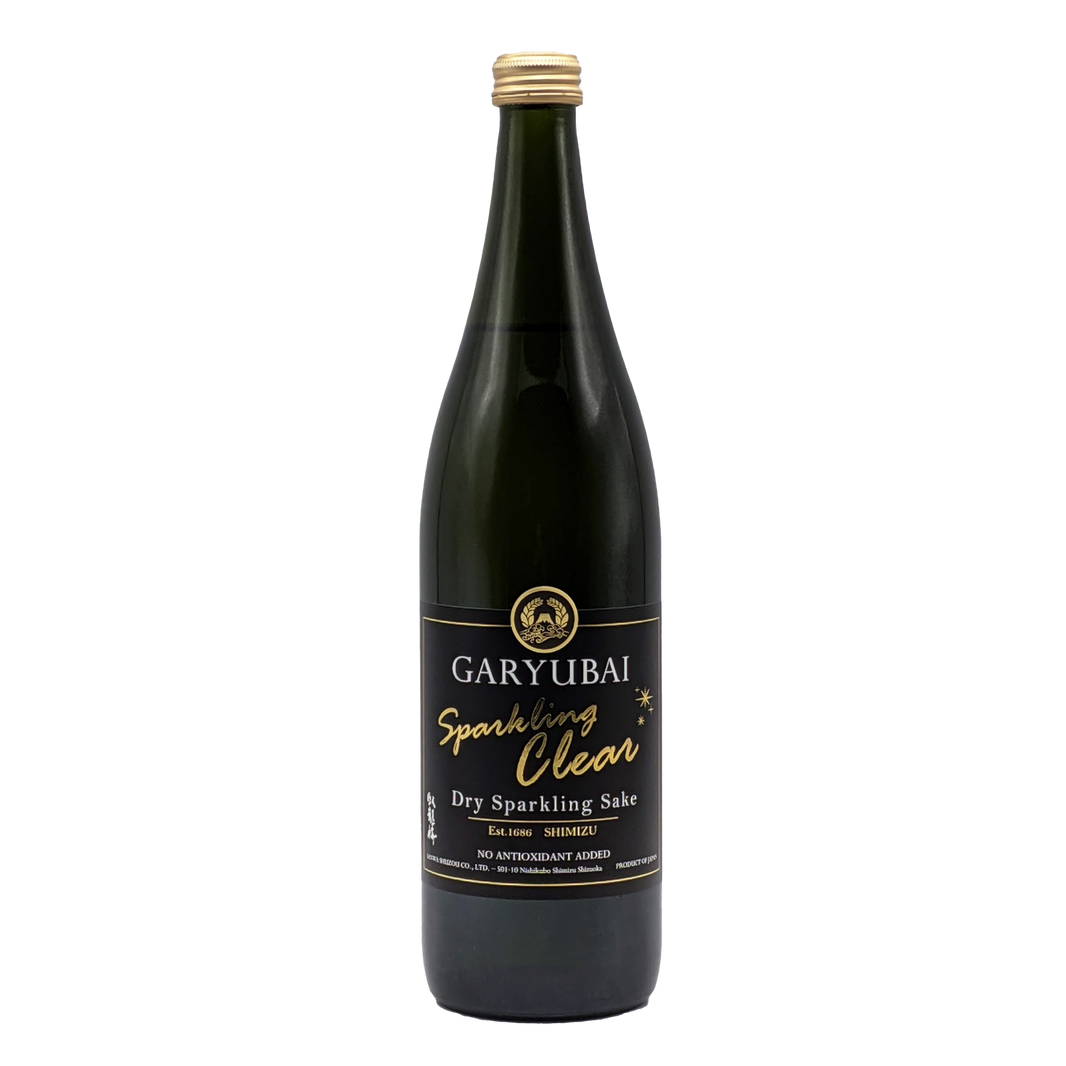 Garyubai "Sparkling Clear" Dry Sparkling Sake 720ml